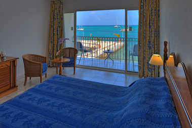 Chambres hotel Le Beach Saint Martin