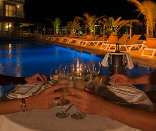 hotel le beach st martin restaurant